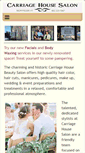 Mobile Screenshot of carriagehousesalonvt.com